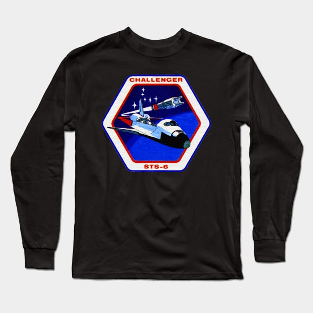 Black Panther Art - NASA Space Badge 8 Long Sleeve T-Shirt by The Black Panther